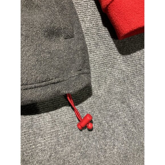 Susquehanna Trail Fleece Jacket Mens Size L Red/Gray Long Sleeve Full Zip - Picture 6 of 11